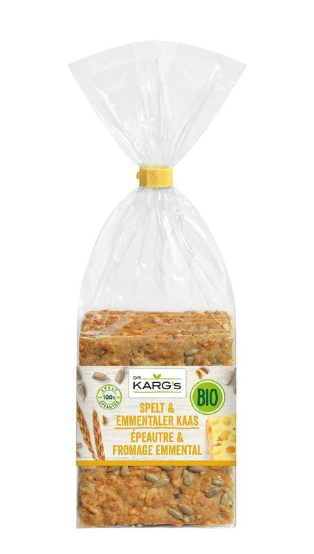 Dr Karg Dinkel mit Emmentaler Bio (200 gr)