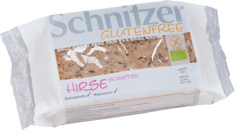 Schnitzer Schnitzer Hirsebrot glutenfrei bio (250 gr)