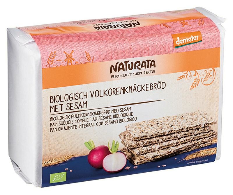 Naturata Knäckebrot Sesam demeter bio (250 gr)