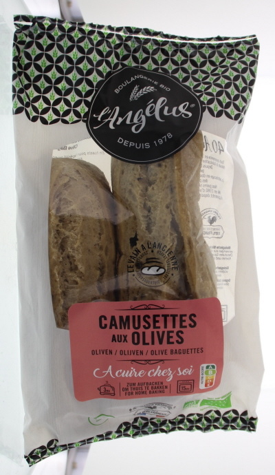 Langelus Camusettes mit Oliven bio (2 Stück)