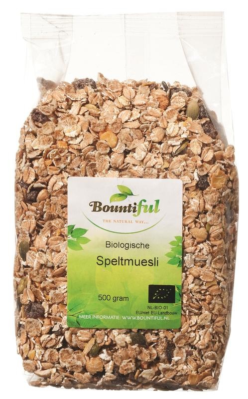 Bountiful Bountiful Dinkelmüsli bio (500 gr)