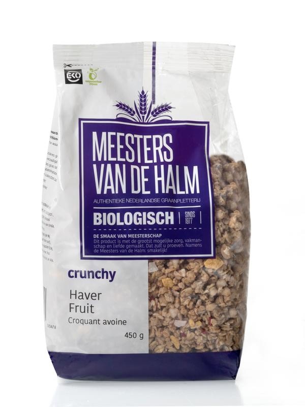 De Halm Hafer Knusperfrucht Bio (450 gr)