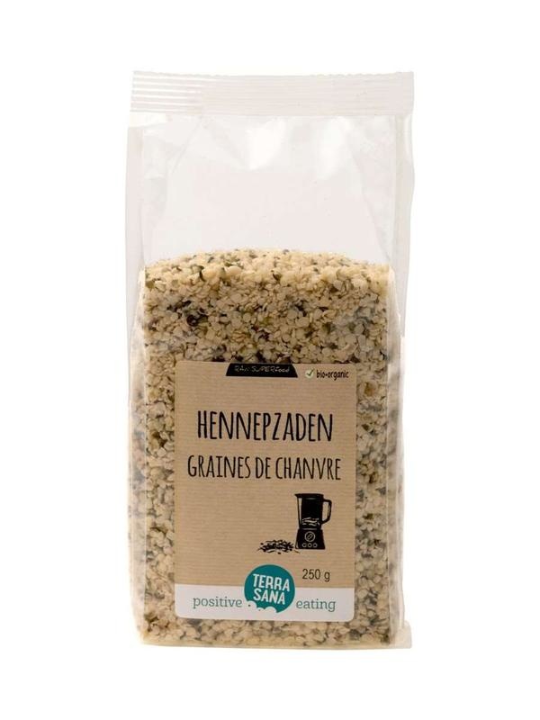 Terrasana RAW Hanfsamen geschält bio (250 gr)