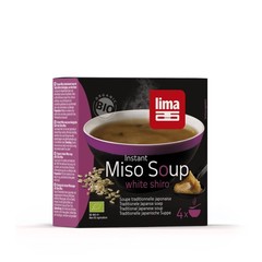 Lima Instant-Misosuppe weißer Shiro 16,5 Gramm Bio (4 Stück)