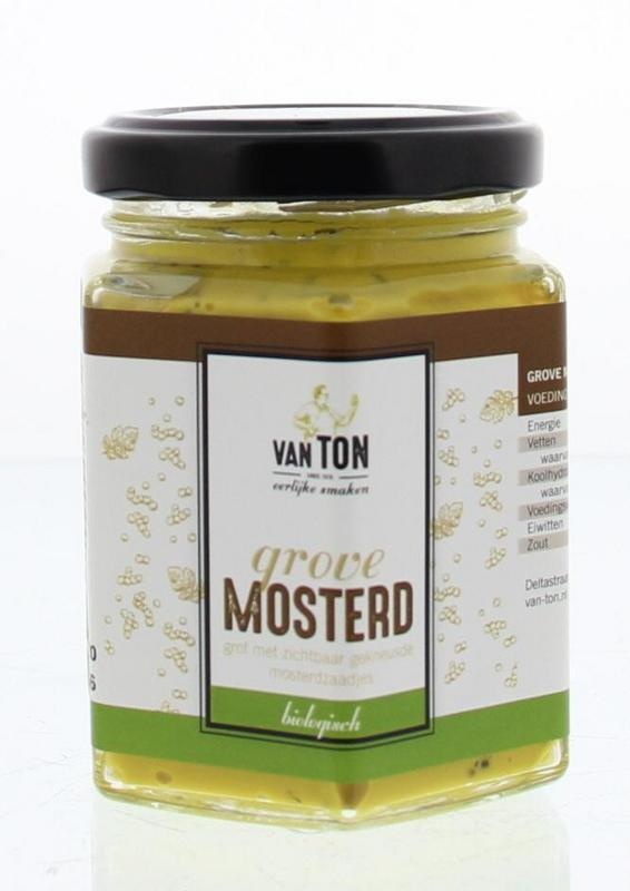 Van Ton Senf grob bio (170 gr)
