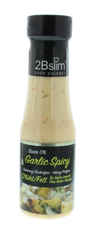 2BSLIM Knoblauchsauce scharf (250 Ml)