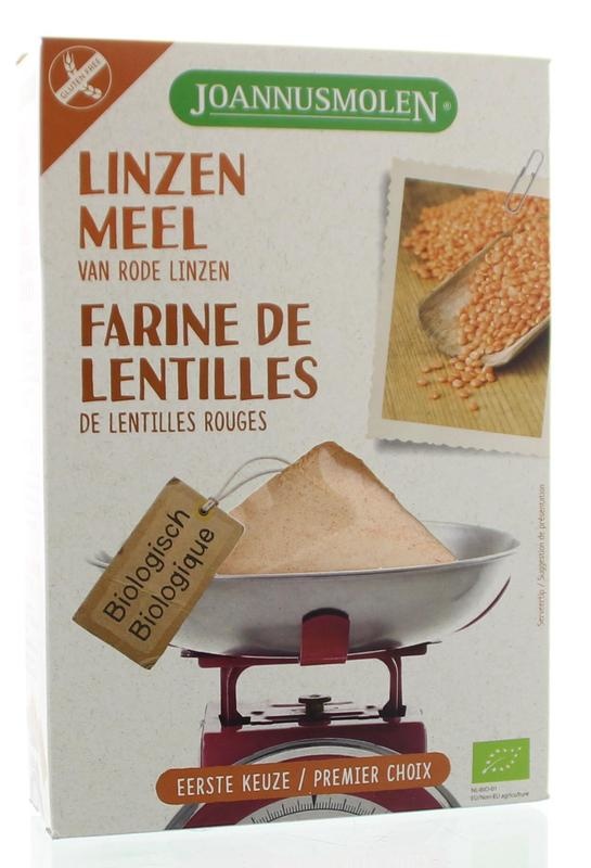 Joannusmolen Joannusmolen Bio Rotes Linsenmehl (275 gr)