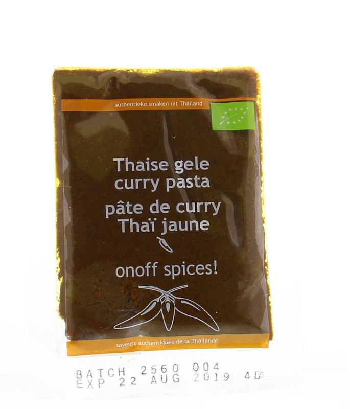 Onoff Thailändische gelbe Currypaste Bio (50 gr)