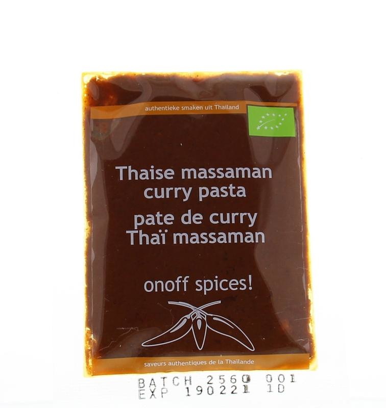 Onoff Thai Massaman Currypaste Bio (50 gr)