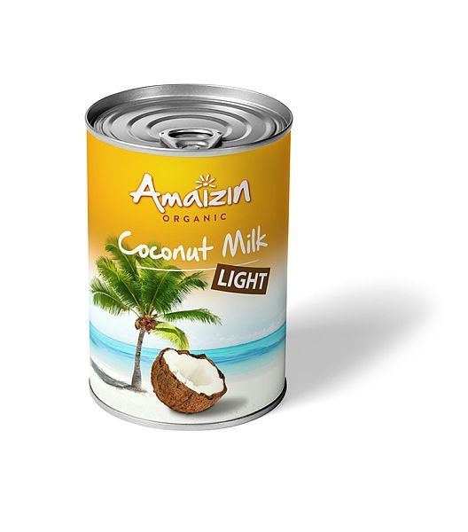 Amaizin Kokosmilch hell bio (400 Ml)
