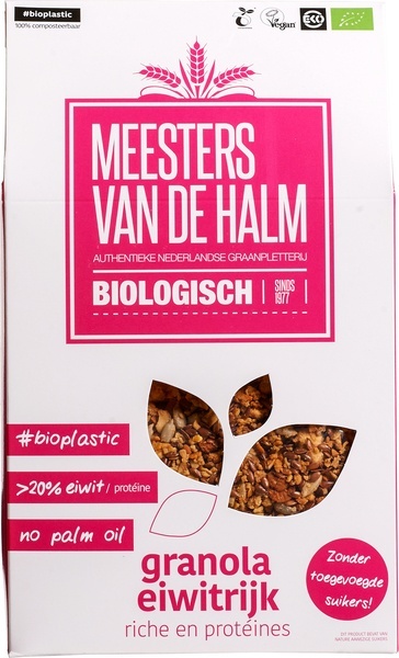 De Halm Proteinreiches Bio-Müsli (350 gr)