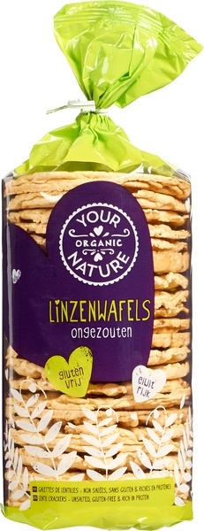 Your Organic Nat Your Organic Nat Linsenwaffeln bio (100 gr)