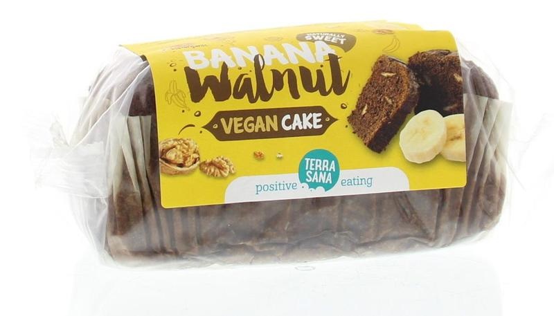 Terrasana Terrasana Veganer Kuchen Banane & Walnuss bio (350 gr)