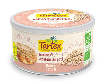 Tartex Pastete natürlich bio (125 gr)
