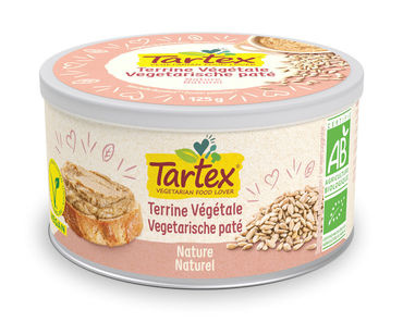 Tartex Tartex Pastete natürlich bio (125 gr)