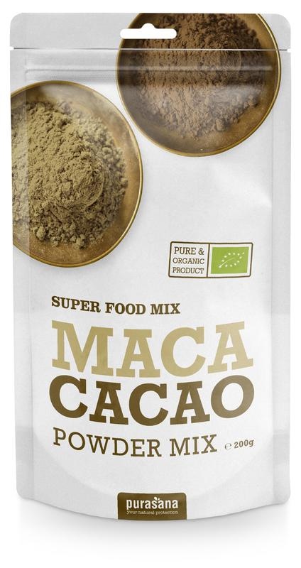 Purasana Maca & Kakaopulvermischung Bio (200 gr)