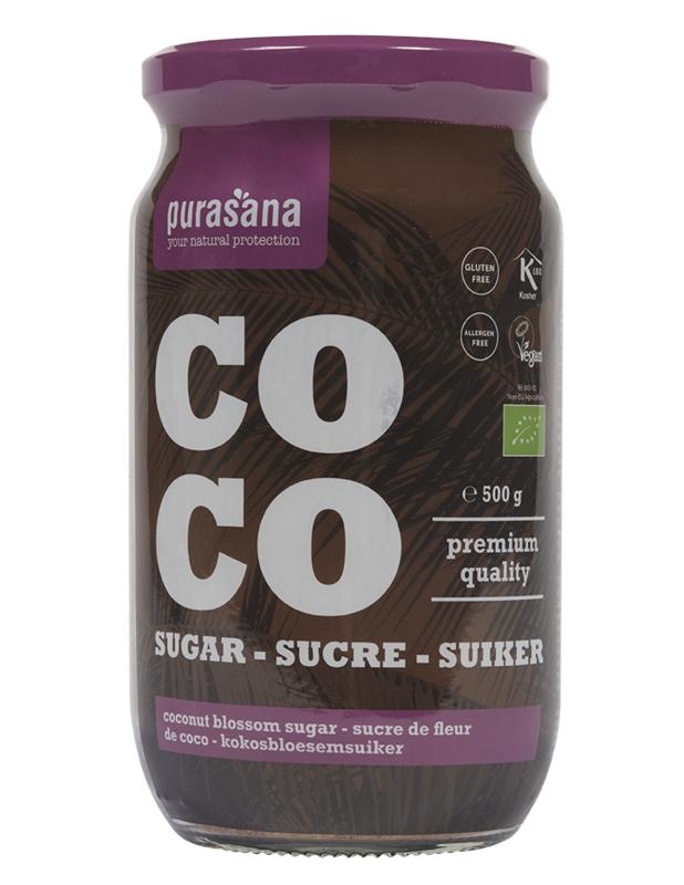 Purasana Kokosblütenzucker bio (500 gr)