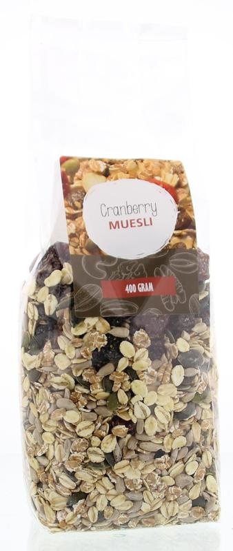Mijnnatuurwinkel Mijnnatuurwinkel Cranberry-Müsli (400 gr)
