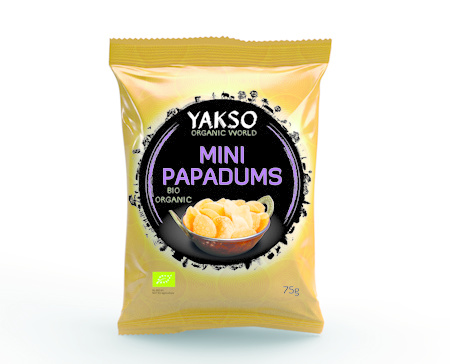 Yakso Mini-Papadums Bio (75 gr)