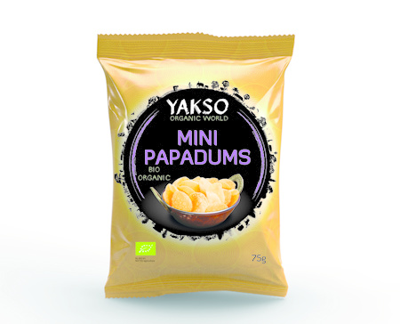 Yakso Yakso Mini-Papadums Bio (75 gr)
