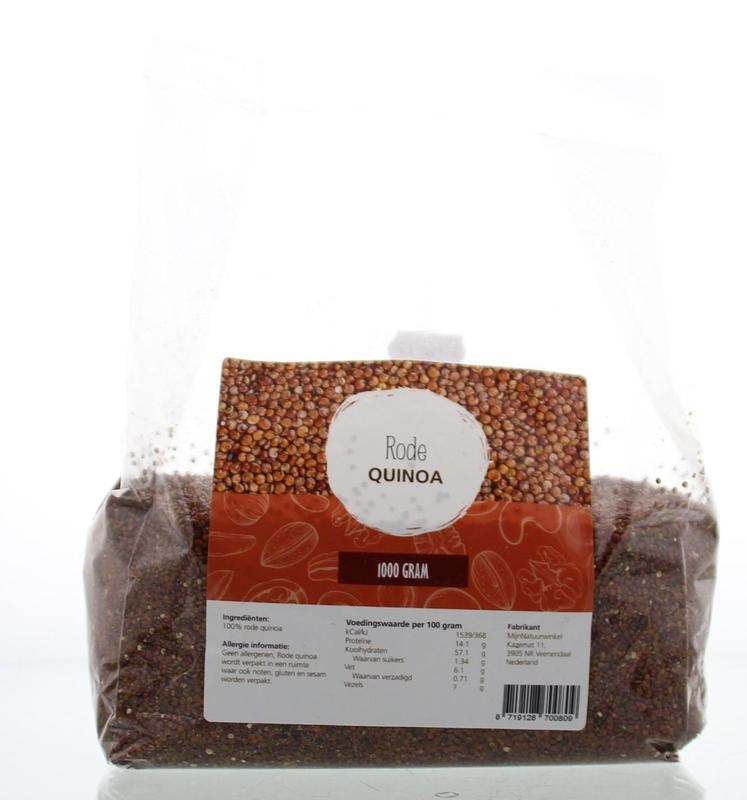 Mijnnatuurwinkel Mijnnatuurwinkel Quinoa rot (1 Kilogramm)