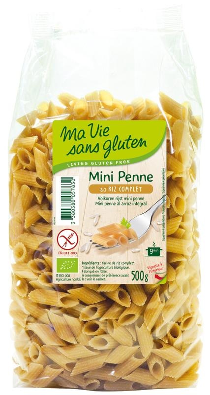 Ma Vie Sans Ma Vie Sans Penne Mini Vollkorn glutenfrei bio (500 gr)