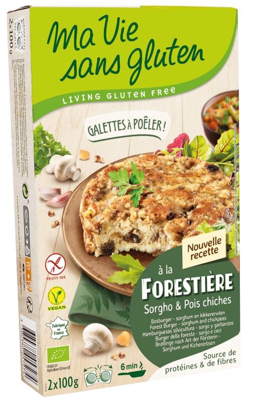 Ma Vie Sans Ma Vie Sans Pilzburger Kichererbsen glutenfrei 2x100g bio (2 Stück)