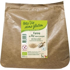 Ma Vie Sans Reismehl Halbvollkorn - glutenfrei - bio (3 Kilogramm)