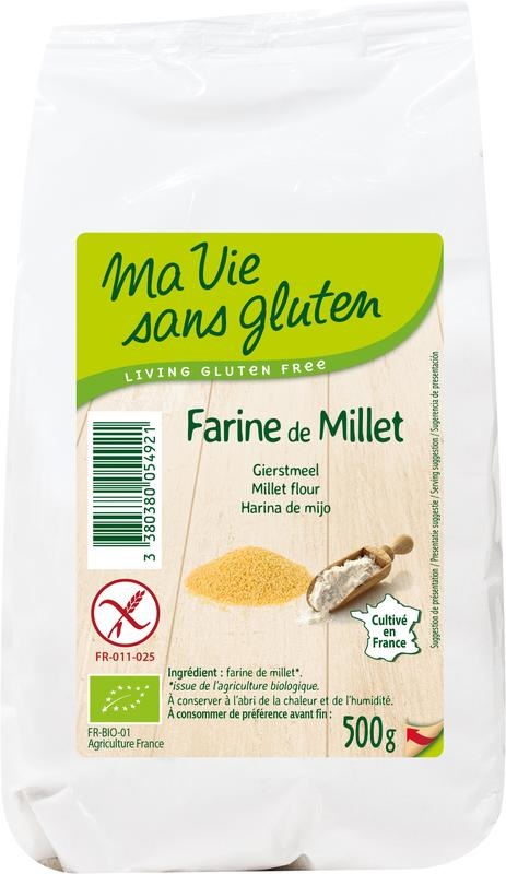 Ma Vie Sans Ma Vie Sans Hirsemehl - glutenfrei - bio (500 gr)