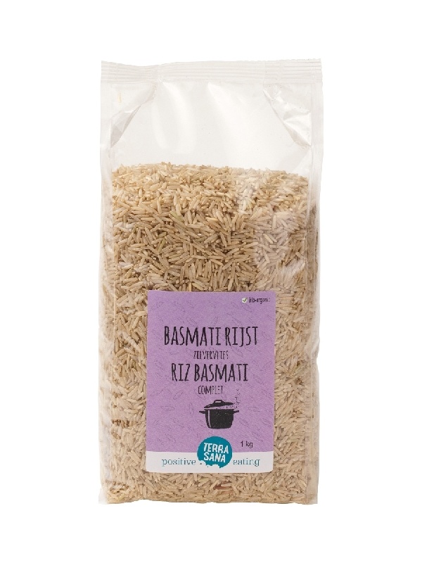 Terrasana Basmatireis braun bio (1 kg)