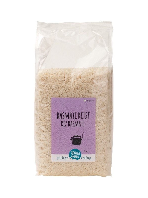 Terrasana Basmati weißer Reis Bio (1 kg)
