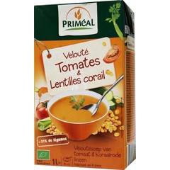 Primeal Veloute gebundene Suppe Tomaten Linsen Bio (1 Liter)