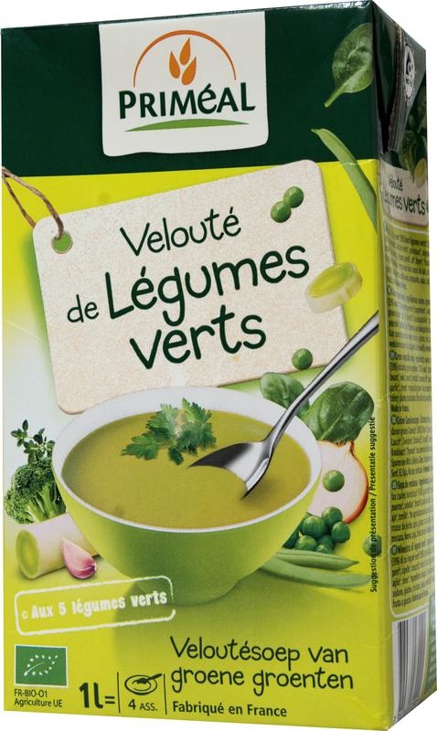 Primeal Primeal Veloutesuppe grünes Gemüse bio (1 Liter)