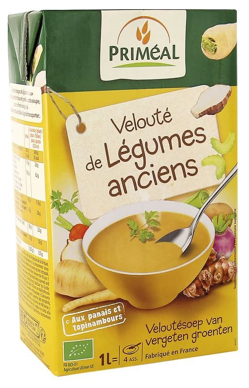 Primeal Primeal Veloute gebundene Suppe vergessenes Gemüse bio (1 Liter)