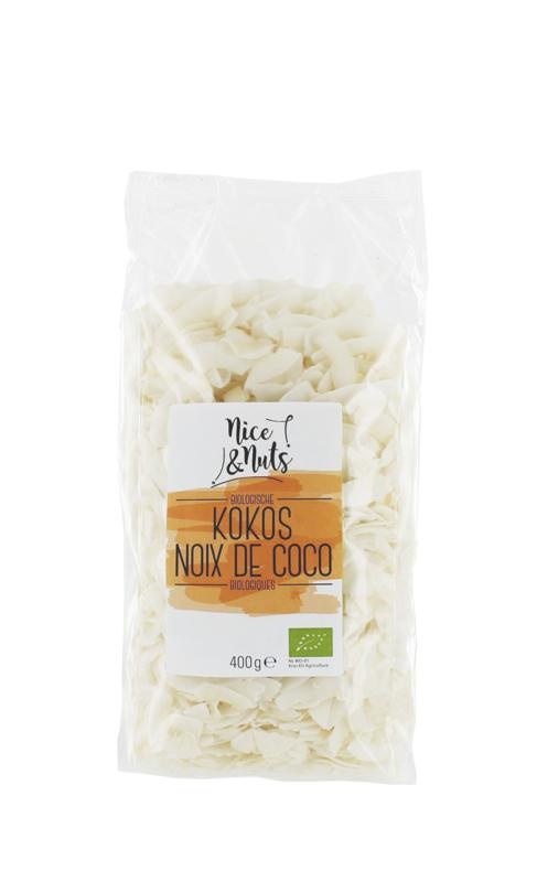 Nice & Nuts Nice & Nuts Bio-Kokoschips (400 gr)