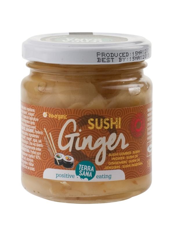 Terrasana Sushi-Ingwer bio (190 gr)