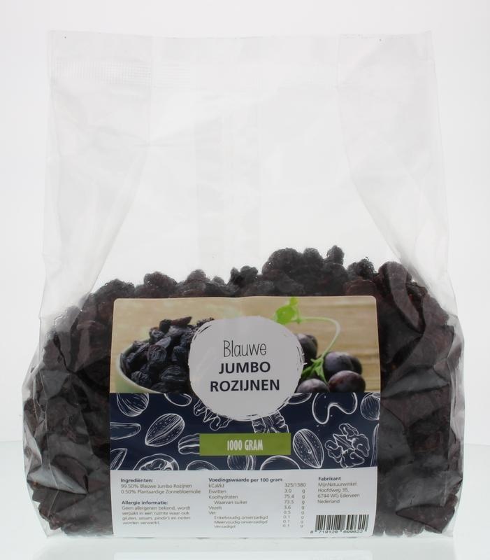 Mijnnatuurwinkel Mijnnatuurwinkel Blaue Jumbo-Rosinen (1 kg)