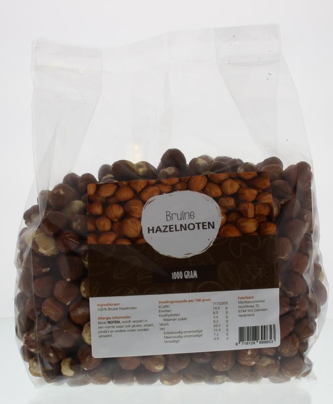 Mijnnatuurwinkel Mijnnatuurwinkel Braune Haselnüsse (1 kg)