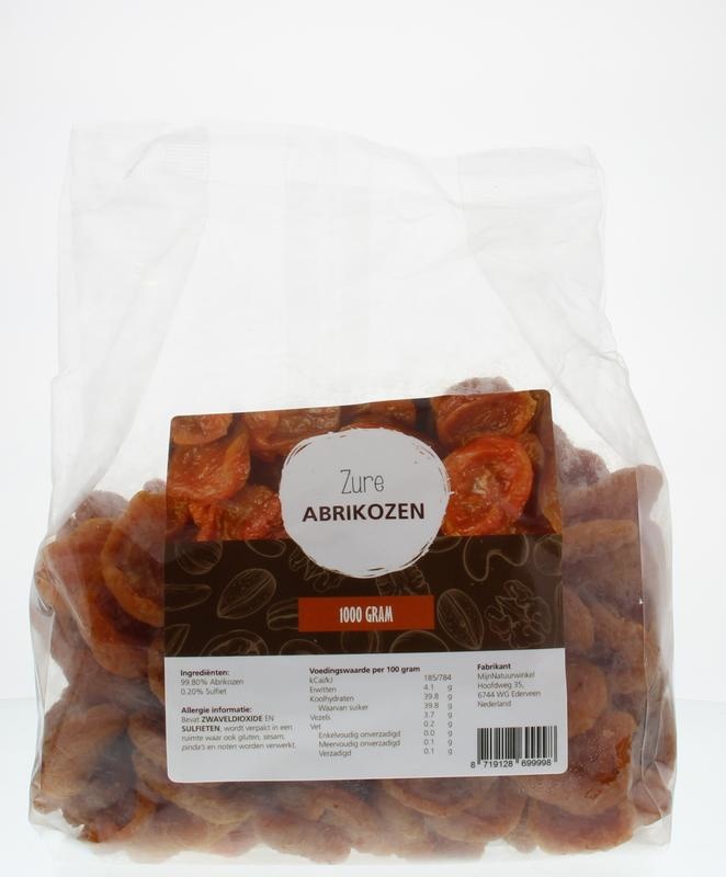 Mijnnatuurwinkel Mijnnatuurwinkel Saure Aprikosen (1 kg)