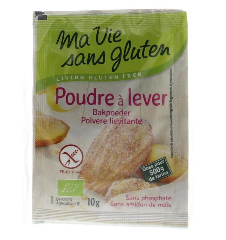 Ma Vie Sans Backpulver 4 x 10 Gramm glutenfrei bio (40 gr)