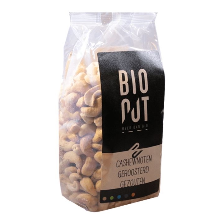 Bionut Bionut Cashewnüsse geröstet gesalzen bio (500 gr)
