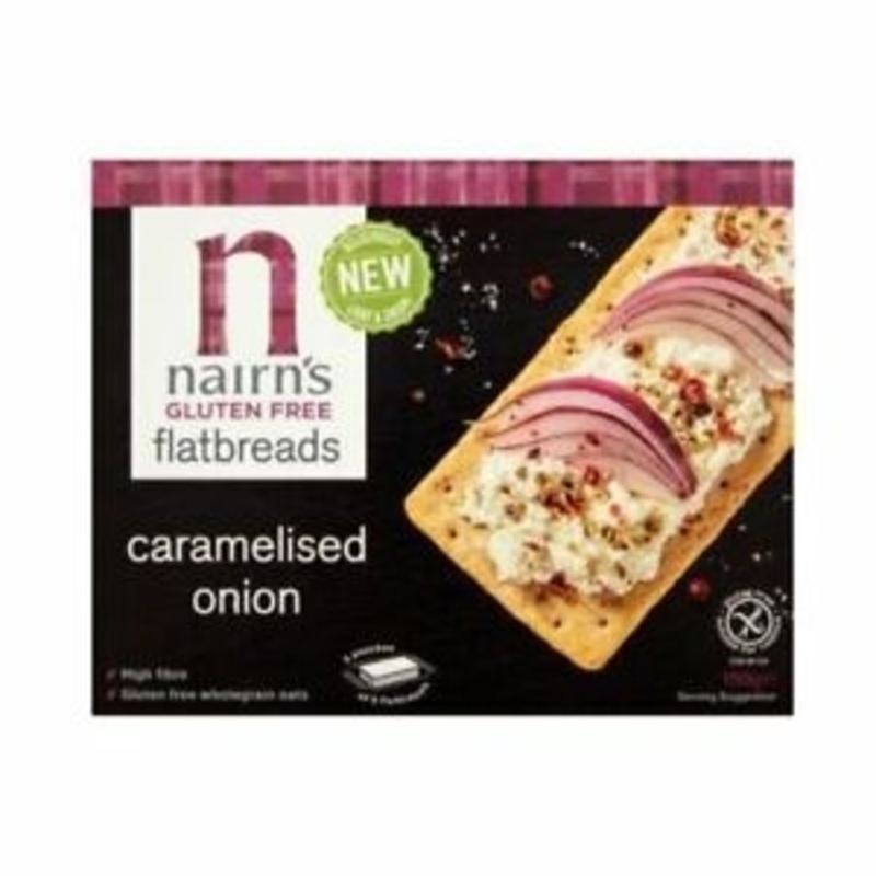 Nairns Fladenbrot mit karamellisierten Zwiebeln (150 gr)