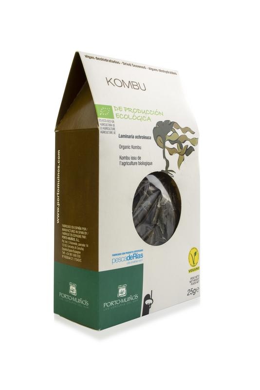 Porto Muinos Kombu-Flocken Bio (25 gr)