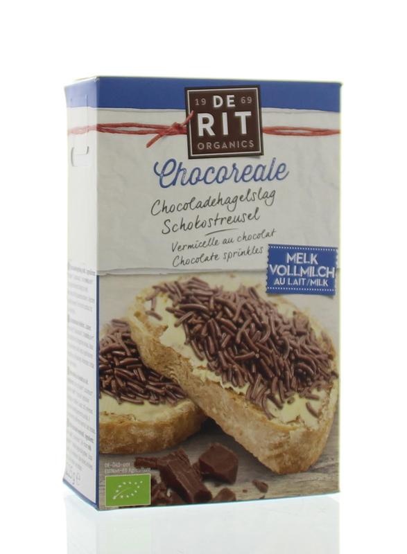 De Rit Schokostreusel Milch Bio (225 gr)