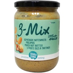 Terrasana 3 Mix Nussbutter ohne Erdnuss Bio (500 gr)