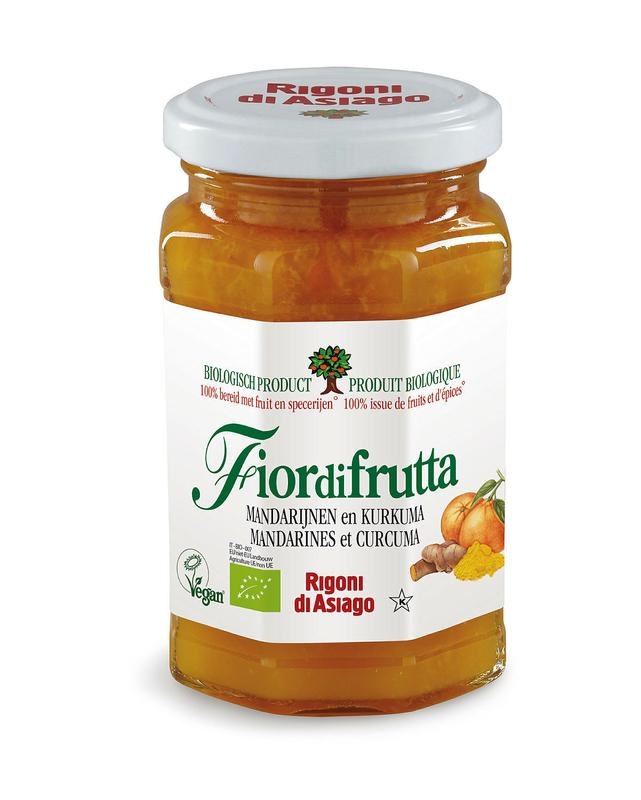 Fiordifrutta Mandarinen-Kurkuma-Marmelade Bio (260 gr)