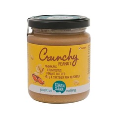 Terrasana Erdnussbutter Crunchy ohne Salz Bio (250 gr)