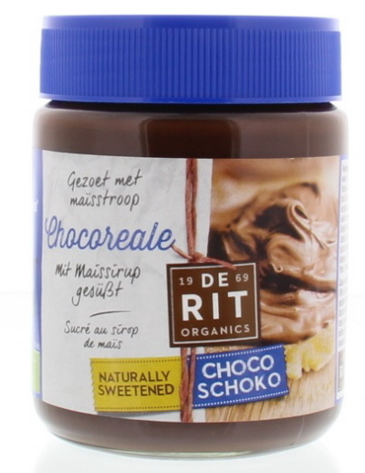 De Rit De Rit Chocoreale Schokoladenaufstrich Maissirup Bio (270 gr)
