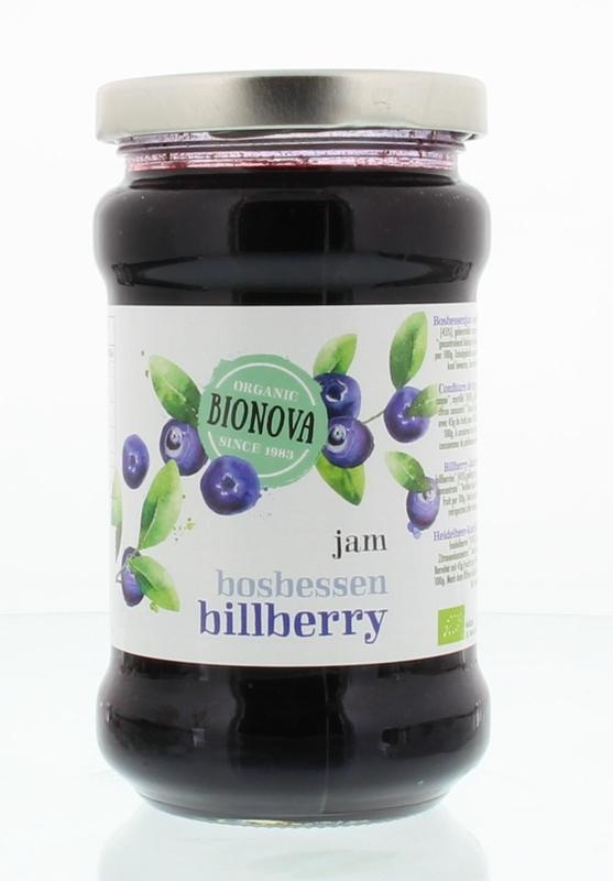 Bionova Bionova Heidelbeermarmelade Bio (340 gr)