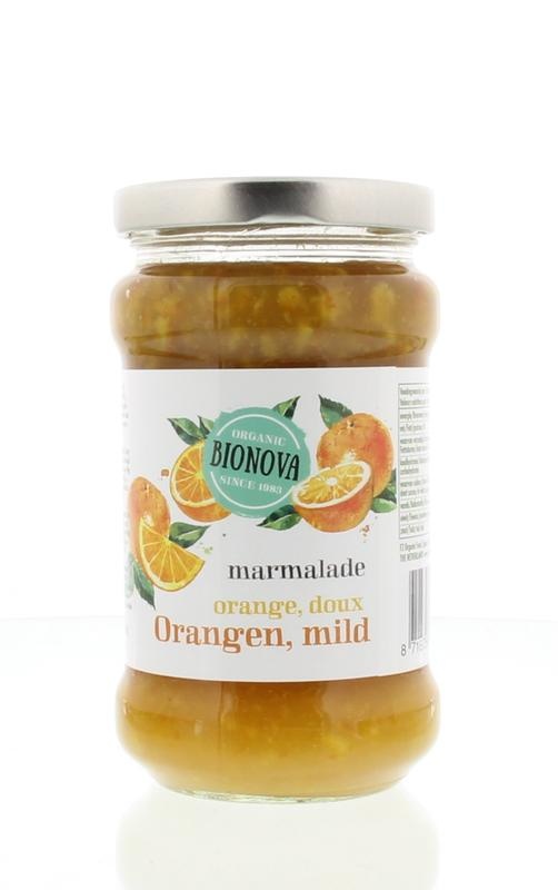 Bionova Orangenmarmelade mild bio (340 gr)